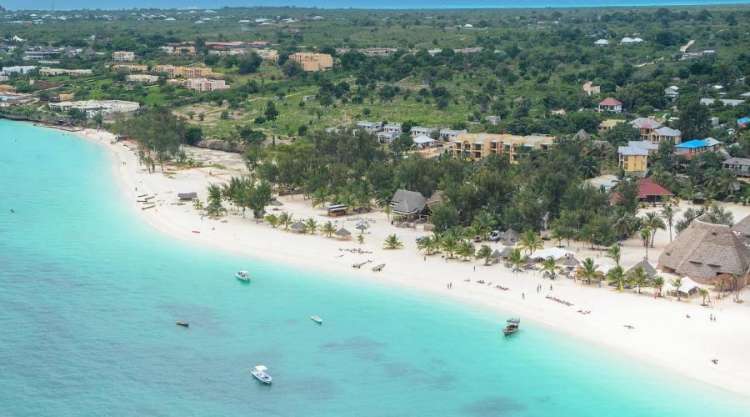 Spiaggia a Zanzibar